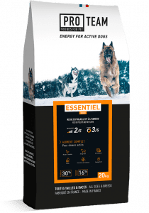 PRO TEAM essentiel - Alimentation pour chiens sportifs