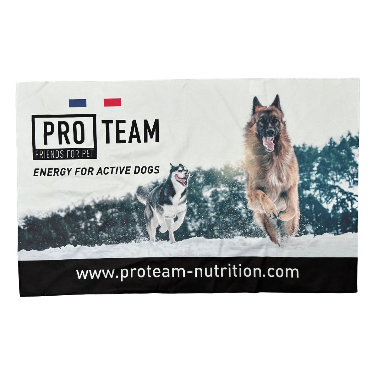 serviette en microfibre chien proteam