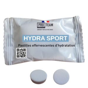 complément hydratation chien sportif PRO TEAM HYDRA SPORT