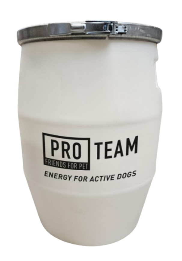 PRO TEAM_CONTENEUR_FUT_A CROQUETTES PRO TEAM Sport Dog Kibble Container