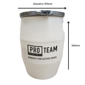 Conteneur croquettes chien PRO TEAM hermétique