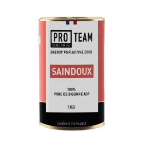 Saindoux pour chien – aliment complémentaire PRO TEAM